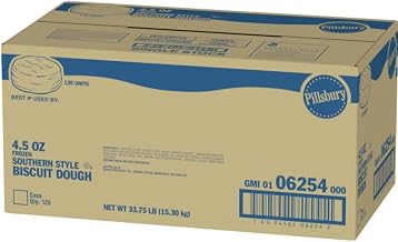 Pillsbury, Frozen Southern Style Biscuit Dough (1 case with 120 biscuits)