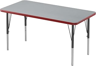 Correll Laminate Activity Tables with Gray Granite Finish A2448TF-REC-15-09-35