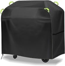 Barbecue Grill Cover for Fast Eddy by Cookshack PG500 2015-2026 | Heavy Duty Waterproof Outdoor Weather Resistant BBQ Protector with Reflective Handles Buckle