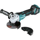 18V LXT BL 4-1/2”/ 5" Paddle Cutoff/Angle Grinder by Makita – 0.625 in, Stainless Steel, Teal, Model XAG20Z