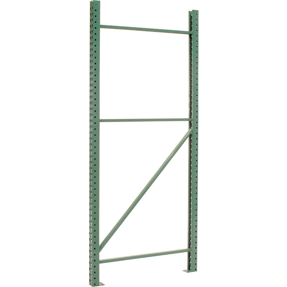 Teardrop Pallet Rack Add-On Unit by Global Industrial – Steel, Orange, Model 320861