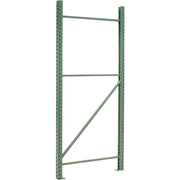 Teardrop Pallet Rack Starter Unit by Global Industrial – Steel, Orange, Model 796610N