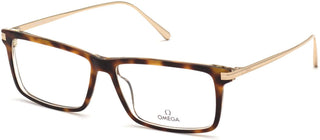 Eyeglasses OM 5014 056 Havana/Other by Omega – 58/14/145, Plastic (Acetate)/Metal, Havana/Gold, Model OM5014 58056