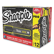 Sharpie Marker / Chisel Tip / 1 Count (Pack of 12) Permanent Markers