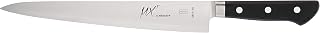 Mercer Culinary MX3 Premium San Mai VG-10 Steel Core Blade Sujihiki Knife, 240mm 9.5 Inch,Black