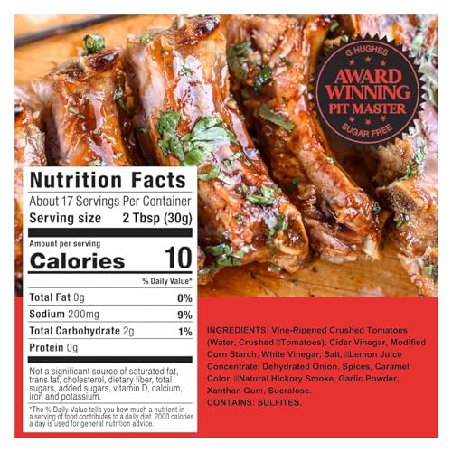 G Hughes Spicy & Sweet / 1.12 Pound (Pack of 2) / 2 Barbecue