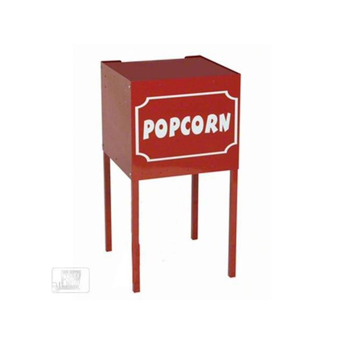 Thrifty Popcorn Stand for 4-Ounce Thrifty Pop Popcorn Machine by Paragon – 4.0 ounces, Alloy Steel, Red, Model 3080510