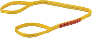 Global Industrial Polyester Eye & Eye Web Sling, Light Duty, 4'L x 1"W
