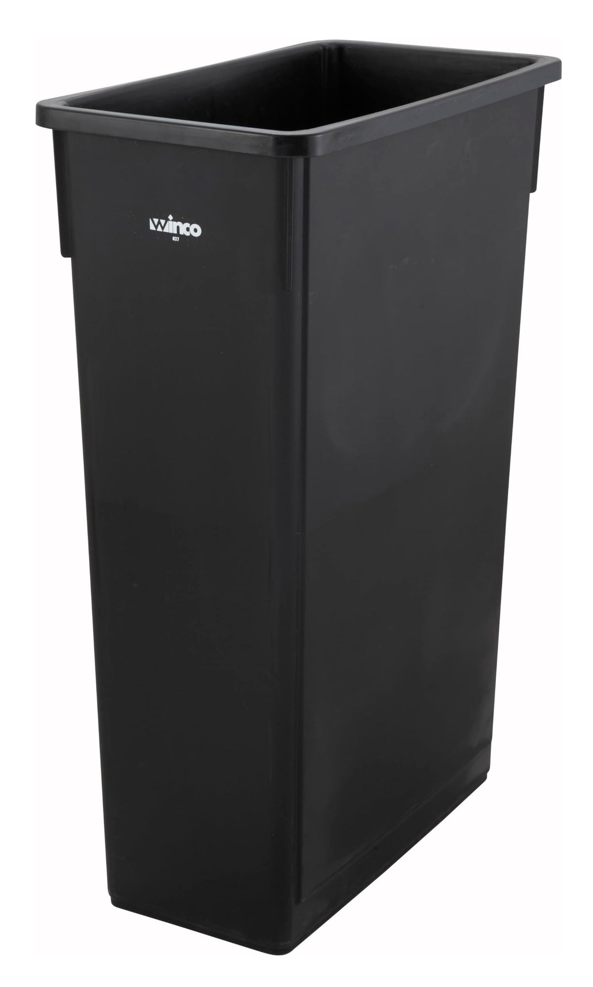 Winco Can / Black / 23 Gallon Trash, Recycling & Compost