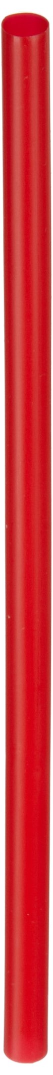 Dixie 10.25" Wrapped Polypropylene Plastic Giant Straw by GP PRO (Georgia-Pacific), Red, JW104, 2,000 Count (500 Straws Per Box, 4 Boxes Per Case)