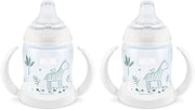 NUK Disney Learner Sippy Cup (5 Ounce (Pack of 2), Woodlands-Zebra)