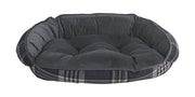 Crescent Bed by Bowsers – Polyester, grey, Model 17865