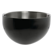 Serving Bowl with Insulated Double Walls Round Black Stainless Steel - 9 1/2 Dia x 5 1/4 H by HUBERT – Stainless Steel, Black, Model 191538028106