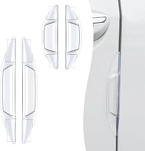 4 Pcs Car Door Edge Protector for Lincoln Nautilus 2019-2023, Transparent Scratch Resistant auto Guard Bumper Collision Accessories
