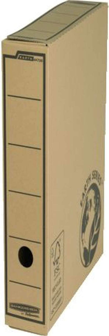 Premium Box File A by Bankers Box – a4, 3.0 liters, Cardboard, Brown, Pack of 10