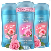 Secret Rose / 2.6 Ounce (Pack of 3) / 3 Antiperspirant Deodorant
