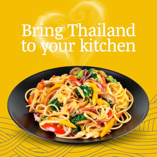 A Taste of Thai Linguine / 1 Pound (Pack of 6) / Medium Width Noodle