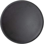 HUBERT Cerve Collection Black Melamine Replacement Top for Round Riser - 11 1/5"Dia