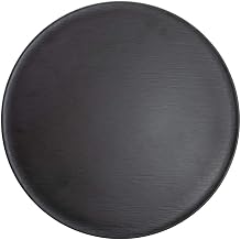 HUBERT Cerve Collection Black Melamine Replacement Top for Round Riser - 11 1/5"Dia