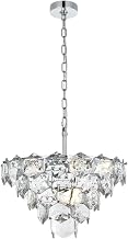 Elegant Lighting Adaline 20" Chandelier in Chrome