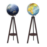 Globes, Wooden Storage Shelf Stand Raised Embossed Map Surface Globe(A1) by seDFHdry – One Size, Resin, A1, Model QLMACGMCC