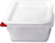 Araven 91860 Square Container, Lid and Box, BPA Free, 2.1 Quart, Transparent