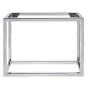 Cerve Collection Chrome Third Size Housing - 8 3/4"H by HUBERT – Metal, Grey