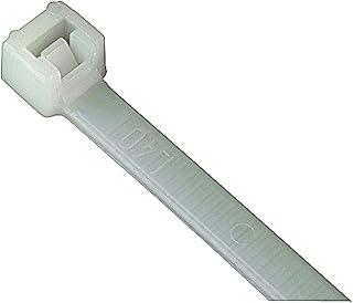 Thomas & Betts L-4-18-9-C CABLE TIES, 4IN L, NYLON, STRENGTH 18LB, NAT (1 piece)