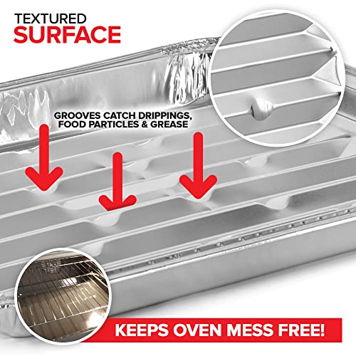 Stock Your Home 10 Pack / Silver / disposable Disposable Cookware