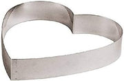 PADERNO World Cuisine 47542-26 Heart Ring, 10 1/4in, Gray