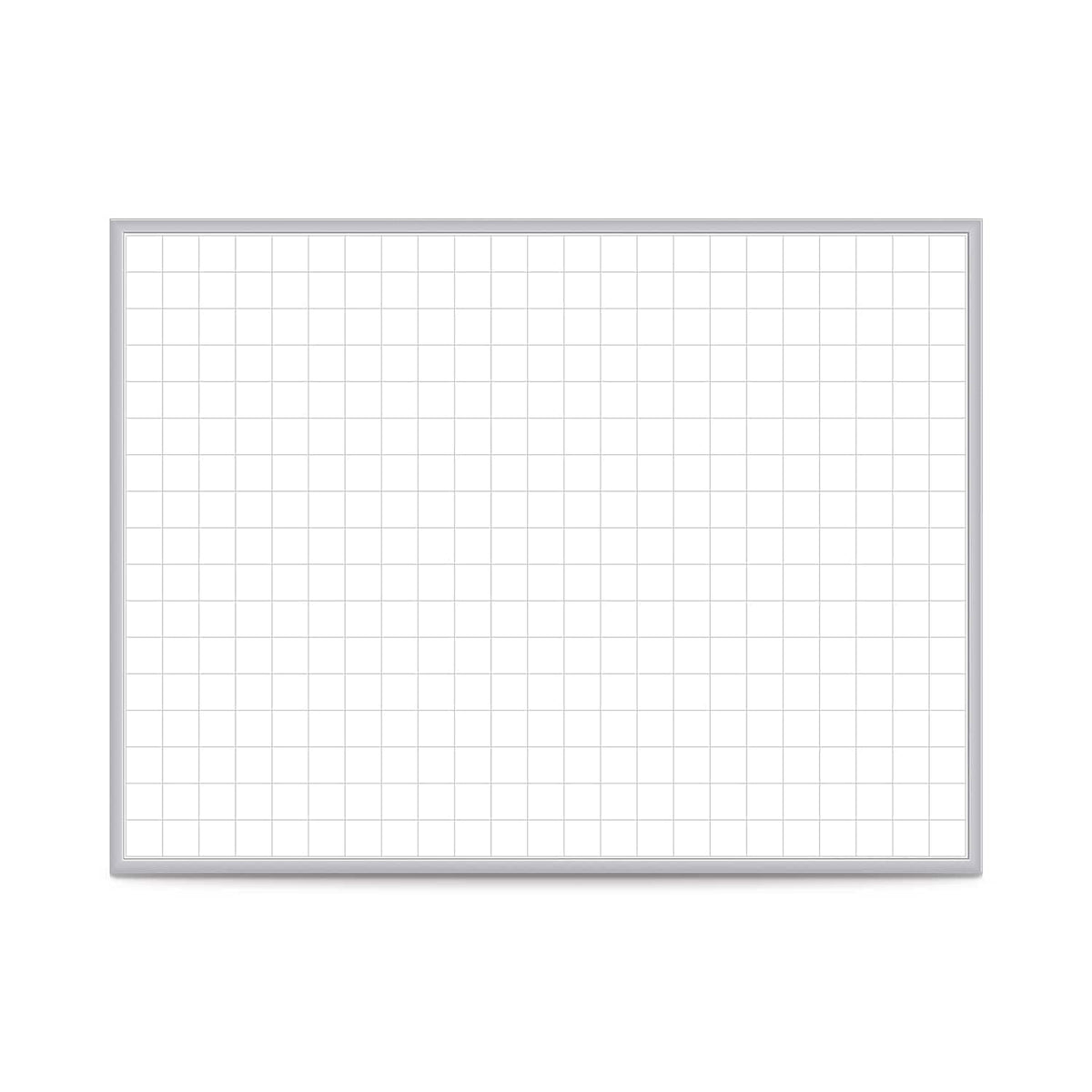Ghent Standard / 48"W x 72"H / 2 Inch Grid Dry Erase Boards