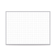 Ghent Standard / 96"W x 48"H / 2 Inch Grid Dry Erase Boards
