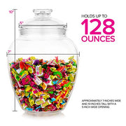 Modern Innovations 128 oz / Clear / 128.0 ounces Cookie Jars