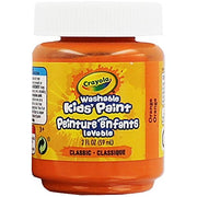 Crayola Orange / 1 / 2 Fl Oz (Pack of 1) Tempera & Poster Paint