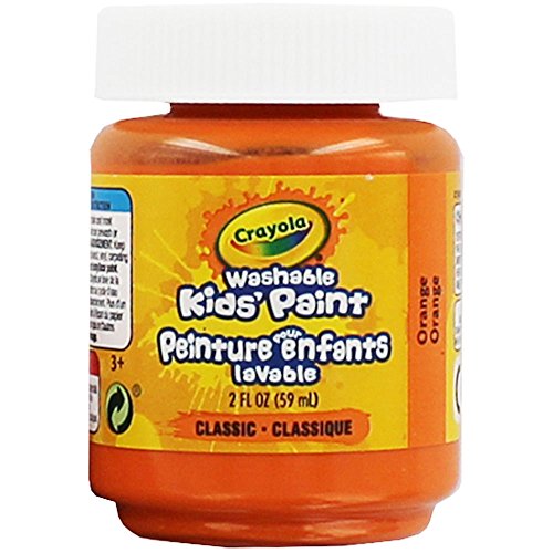 Crayola Orange / 1 / 2 Fl Oz (Pack of 1) Tempera & Poster Paint