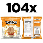 Tostitos Reduced Fat Crispy Rounds / 0.88 Ounce (Pack of 104) / 104 Count Tortilla