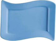 CAC China SOH-51-LBU Soho Light Blue Rectangular Platter 15 1/2" - 1 doz