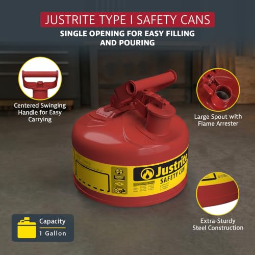 Justrite Blue / 1 Gallon / Type I Cans