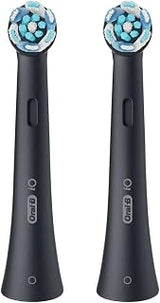 iO Ultimate Cleaning Toothbrush Heads for Oral-B iO Electric Toothbrush, Pack of 2, Black