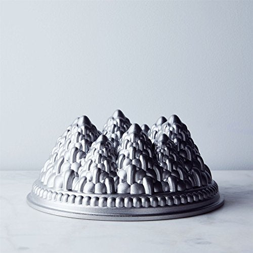 Nordic Ware Pine Forest Bundt, 9 Cup / 9 Cup / Sparkling Silver Bundt Pans