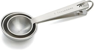 Tablecraft Set of 3 Heavyweight Steel Extra Large Measuring Spoons [Set of 3]