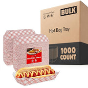 Stock Your Home 1000 / 1000 Count / Red Serving Trays