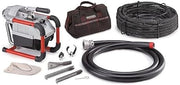 RIDGID 66497 K-60SP-SE Sectional Machine, Sectional Sewer Machine with A-61 Auger Tool Kit and A-62 Drain Cable Kit, Drain Cleaner Machine