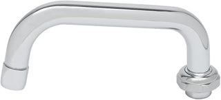 T&S Brass 5SP-06 Nozzle with Swing, 6-Inch Length and 3/4-27 Un Laminar Outlet