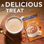 Ghirardelli Caramel / 8 ct (Pack of 8) / Chocolate Cocoa