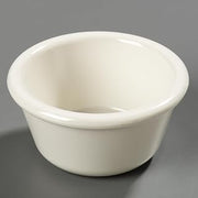 Carlisle FoodService Products Plastic Ramekins, Sauce Bowl For Catering, Kitchen, Restaurant, 3 Ounces, Bone