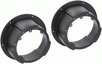 Metra 82UNIV65POD Pair of Universal Speaker Adapter Plates Surface Mount 6.5-Inch or 6.75-Inch-Black