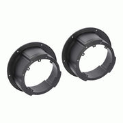 Pair of Universal Speaker Adapter Plates Surface Mount 6.5-Inch or 6.75-Inch-Black by Metra – Plastic, Black, Pack of 2, Model 82UNIV65POD