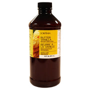 Butter Vanilla Bakery Emulsion 16 oz Bundled with Caramel Bakery Emulsions 4 oz by LorAnn Oils – 16 oz
