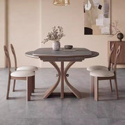 Mesa para Centro De Sala Solid Wood Extendable Folding Dining Table Adjustable Round Dining Table Small Home Round Table Coffee Table(150cm) by JOYNOW – 150cm, A, Model 5744